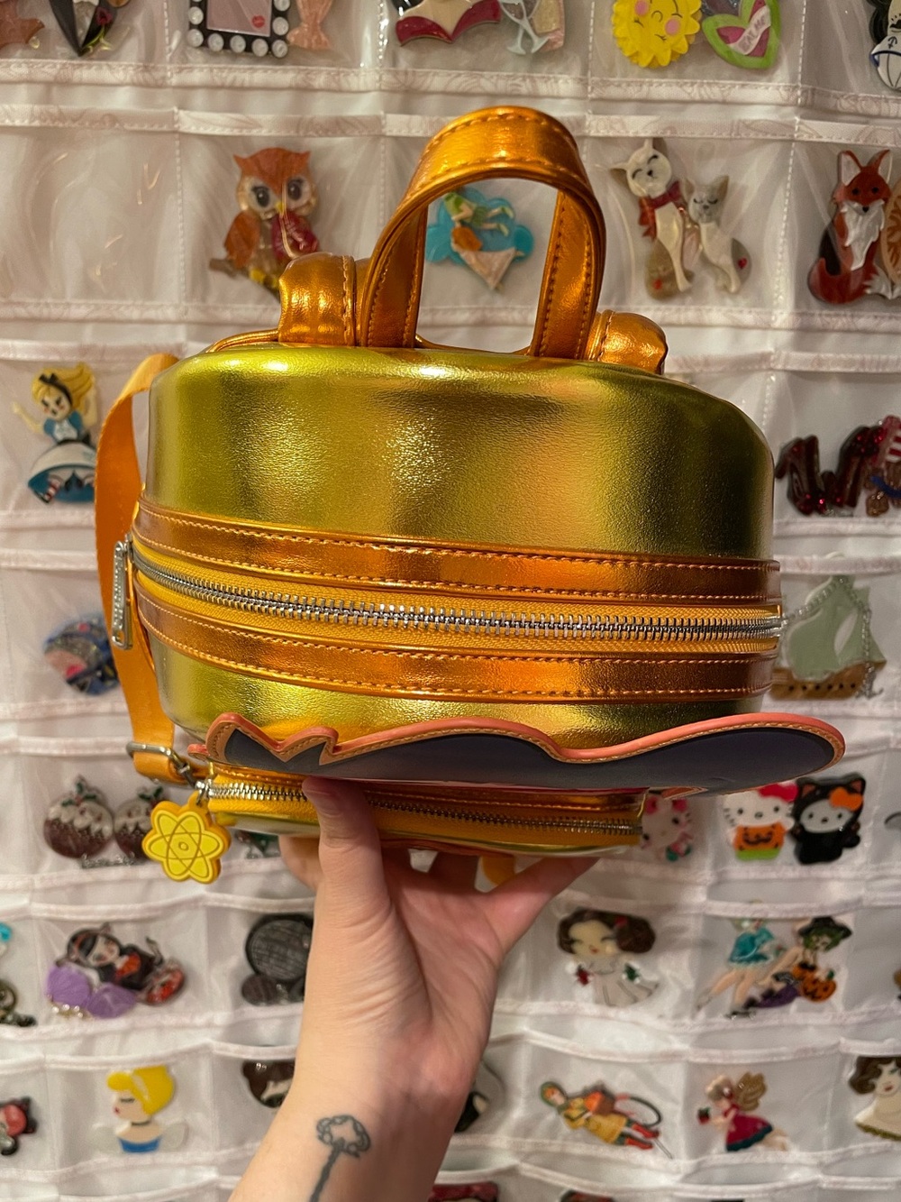 NWOT Loungefly Disney_ A Goofy Movie Max Powerline Mini Backpack - Picture 9 of 11